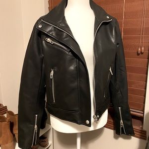 BLANK NYC MOTO FAUX LEATHER JACKET